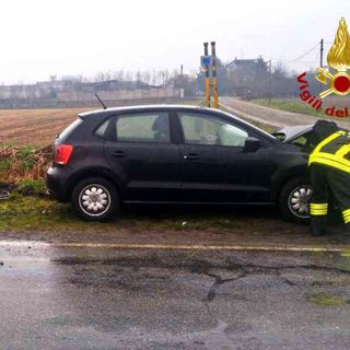 Incidente sulla provinciale per Palestro: 40enne in codice rosso
