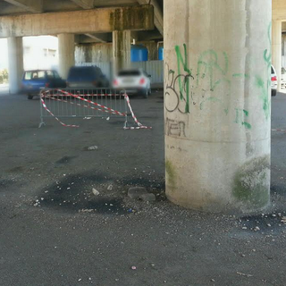 "In che condizioni è il cavalcavia di corso Avogadro?"