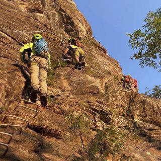 Bloccato sulla ferrata Falconera, escusrionista recuperato dal Soccorso Alpino