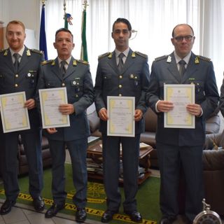 La Finanza rende omaggio al patrono San Matteo