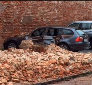Crollo del muro, inchiesta archiviata