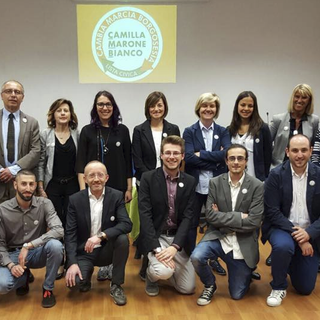 I candidati della lista Cambia Marcia Borgosesia