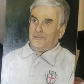 Il ritratto di Felix Lombardi donato dai Veterani alla famiglia