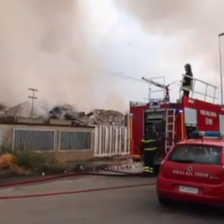 Mortara: Vigili del Fuoco ancora al lavoro - LE FOTO