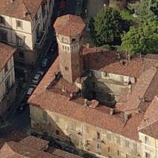 Palazzo Vialardi e la Torre visti dall'alto