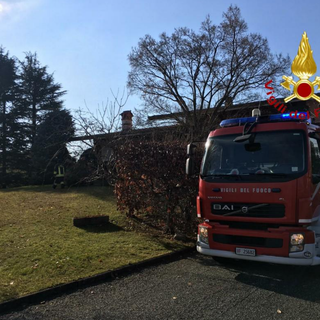 Roasio Sant'Eusebio: fiamme in una cucina