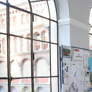 L'interno del complesso universitario San Giuseppe