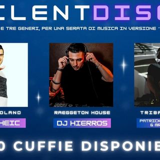 Silent disco in piazza Cavour