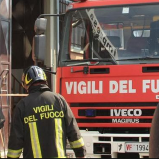 Auto ribaltata alle porte di Desana