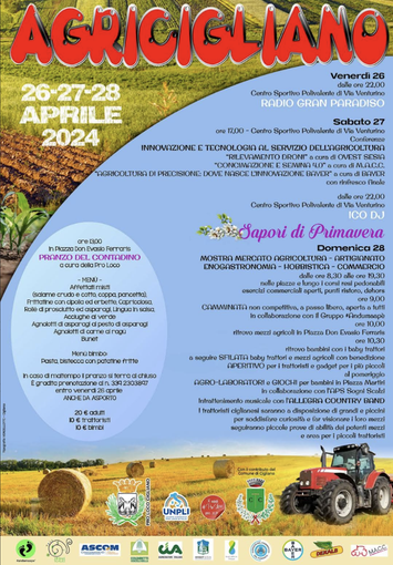 A fine aprile parte AgriCigliano A fine aprile parte AgriCigliano
