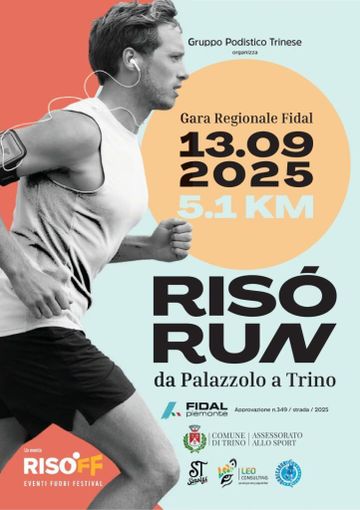 Risò Run: da Palazzolo a Trino 5,1 chilometri da percorrere in un fiato Risò Run: da Palazzolo a Trino 5,1 chilometri da percorrere in un fiato
