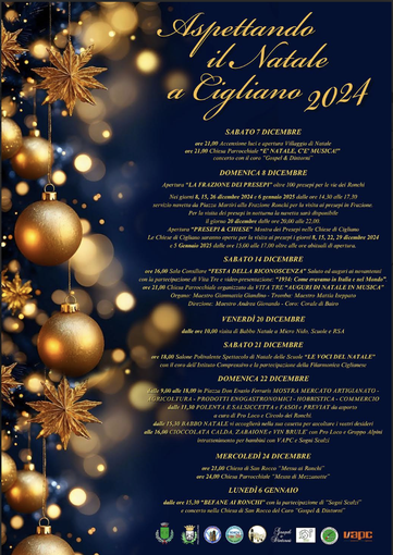 Cigliano, Aspettando il Natale: tutti gli appuntamenti Cigliano, Aspettando il Natale: tutti gli appuntamenti