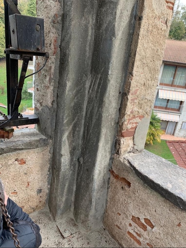 Rozzo: è in salvo il campanile pendente Rozzo: è in salvo il campanile pendente