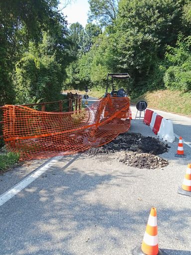 lo smottamento a Cellio