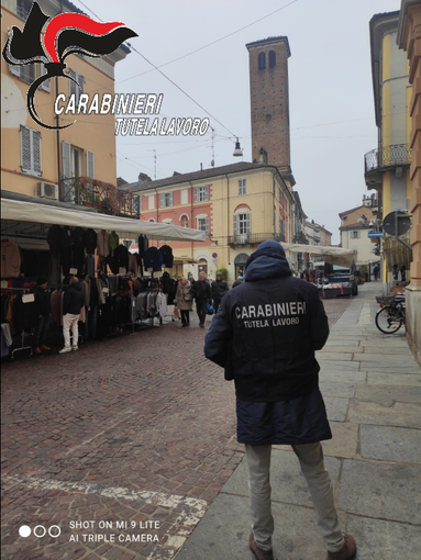 Manodopera non in regola al mercato: multe, denunce e sospensione dell'attività