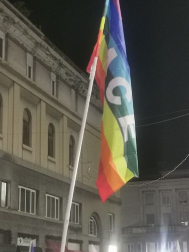 Fiaccolata per la Pace in via Veneto Fiaccolata per la Pace in via Veneto