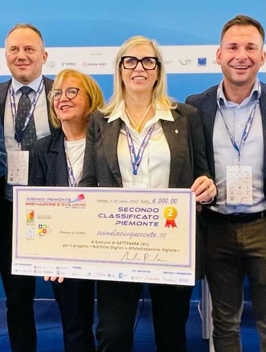 Il sistema di "Notifiche digitali" di Gattinara premiato a livello nazionale