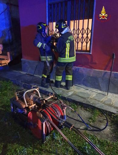Incidente in casa, intervengono i Vigili del Fuoco Incidente in casa, intervengono i Vigili del Fuoco
