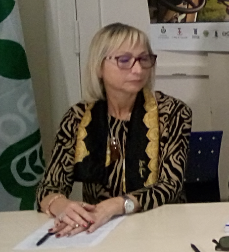 Lella Bassignana, docente dell'istitito Agrario ed ex presidnete di Anga Vercelli Lella Bassignana, docente dell'istitito Agrario ed ex presidnete di Anga Vercelli