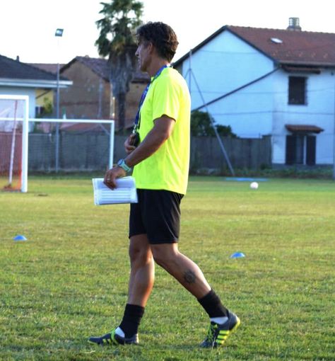 Marco Calandra, allenatore del Cigliano Marco Calandra, allenatore del Cigliano