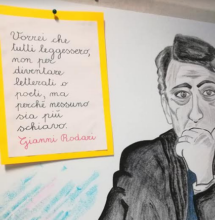 La Rodari che celebra, ricorda, festeggia Gianni Rodari La Rodari che celebra, ricorda, festeggia Gianni Rodari