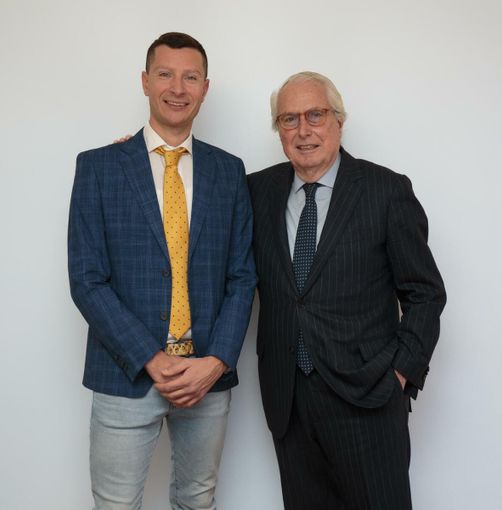 L'assessore Campominosi e il sindaco Scheda