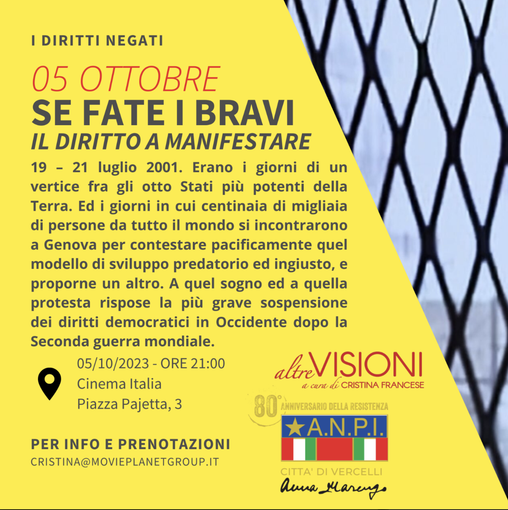 Rassegna cinematografica sui Diritti privati