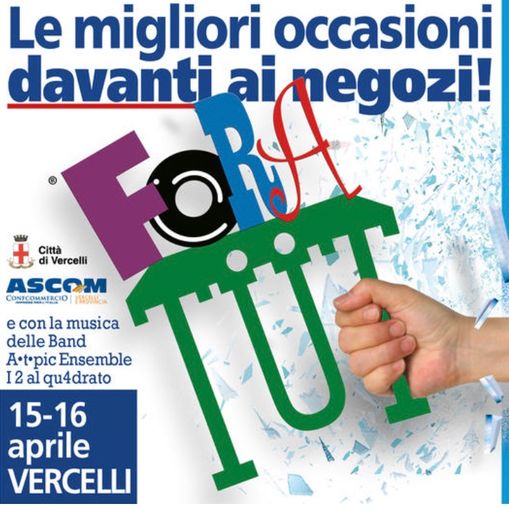 Due giorni di shopping: c'è il Fora Tut di Primavera Due giorni di shopping: c'è il Fora Tut di Primavera