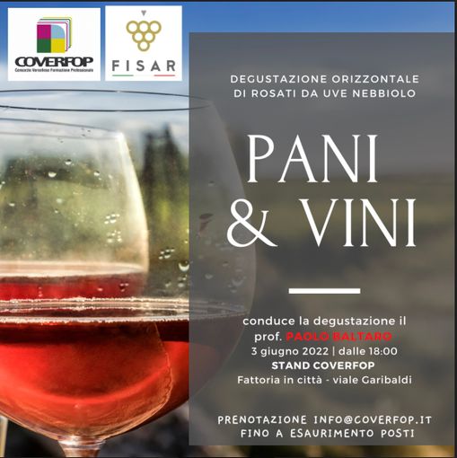 Pani e vini: evento Coverfop alla Fattoria in Città Pani e vini: evento Coverfop alla Fattoria in Città