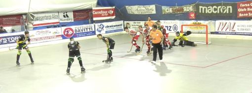 Una fase della partita tratta dal live streaming di FISRTV Una fase della partita tratta dal live streaming di FISRTV