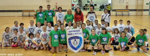 Le under 11 della Mokaor campionesse provinciali