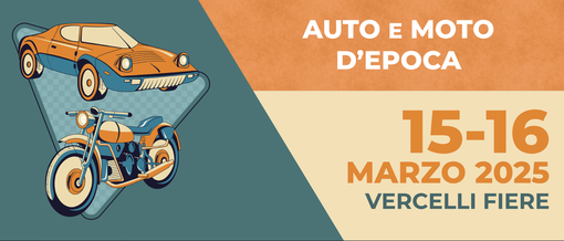 Appuntamento per gli appassionati di auto e moto d’epoca al Centro Fiere di Caresanablot Appuntamento per gli appassionati di auto e moto d’epoca al Centro Fiere di Caresanablot