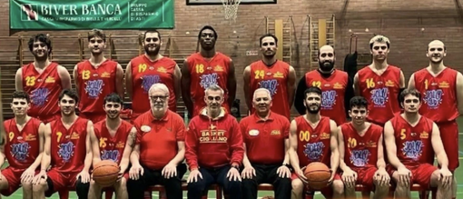 Il Cigliano Basket allenato da Paolo Rigolone