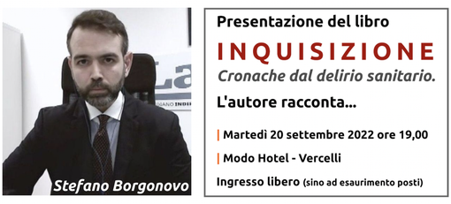 Il vice direttore de La Verità, Borgonovo, a Vercelli