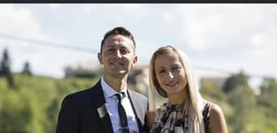 Marco Albanese con la moglie Carla Liberti Marco Albanese con la moglie Carla Liberti