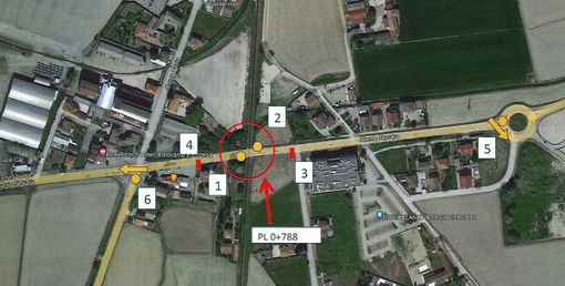 Lavori alla linea ferroviaria per Pavia: strada interrotta a BorgoVercelli Lavori alla linea ferroviaria per Pavia: strada interrotta a BorgoVercelli