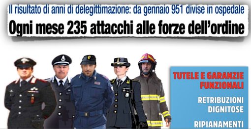 Otto aggressioni al giorno contro le forze dell'ordine: "Adesso basta!" Otto aggressioni al giorno contro le forze dell'ordine: "Adesso basta!"