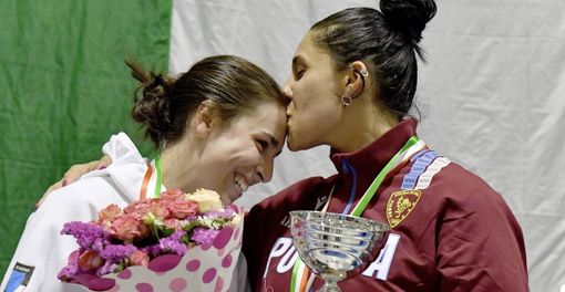 Dal sito di Federscherma: Traditi e Rossetti sul podio Dal sito di Federscherma: Traditi e Rossetti sul podio