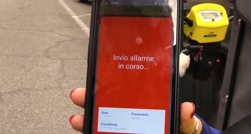 Vercelli, postini più sicuri con la funzione Sos del palmare