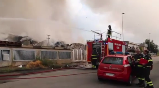 Mortara: Vigili del Fuoco ancora al lavoro - LE FOTO