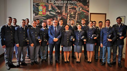 Questura, in servizio 18 nuovi agenti