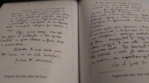 I falsi diari di Benito Mussolini