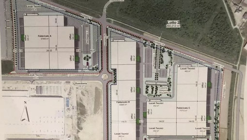 Il progetto dell'insediamento Aprc che non ha però mai visto la luce
