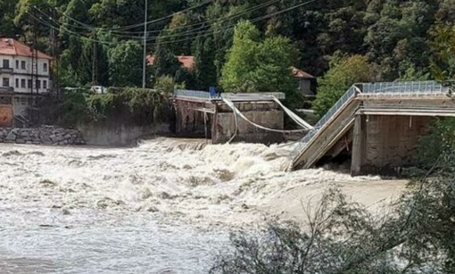 Il ponte crollato a ottobre