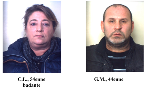 I due badanti avevano anche nascosto in casa una pistola e dei proiettili rubati