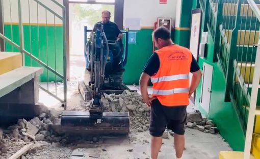 Pala Pregnolato, lavori in corso - I VIDEO Pala Pregnolato, lavori in corso - I VIDEO