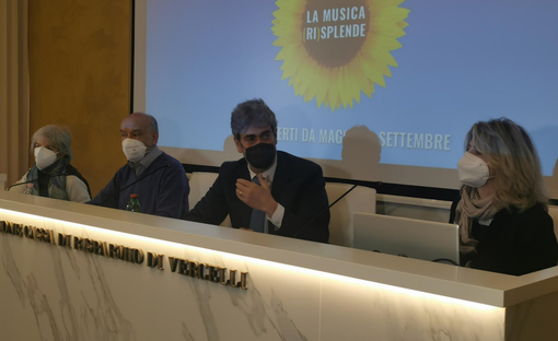 Da sinistra: Gianna Baucero, Pier Giorgio Fossale, Aldo Casalini e Cristina Canziani