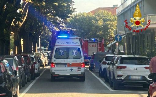 Malore in casa, intervento dei Vigili del Fuoco