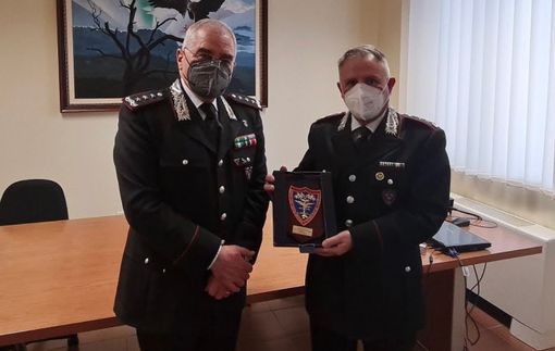 I Carabinieri Forestali incontrano il generale Pietro Marzo I Carabinieri Forestali incontrano il generale Pietro Marzo