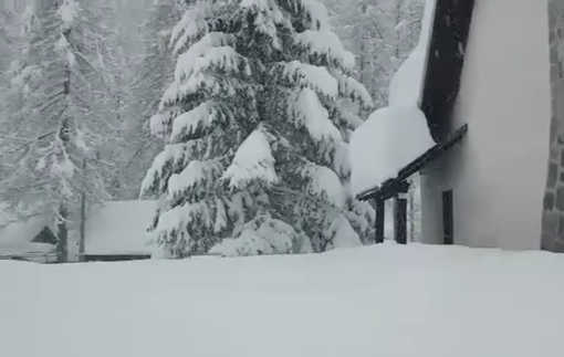 A Carcoforo la neve fresca ha superato il metro